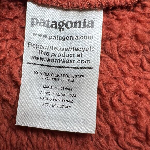 Patagonia Los Gatos 1/4 Zip Fleece Top Women Size Large Sweater Pullover Jacket - Picture 5 of 6